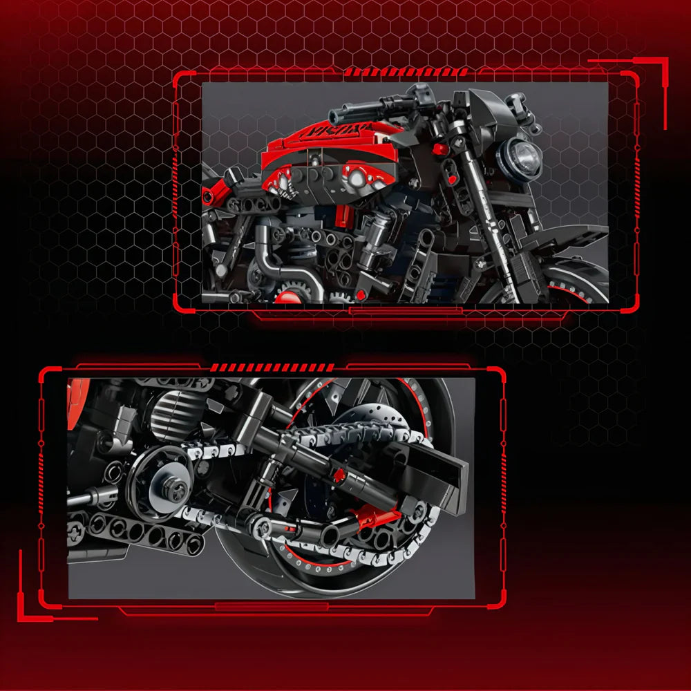 Modern Cruiser Motorcycle 826PCS