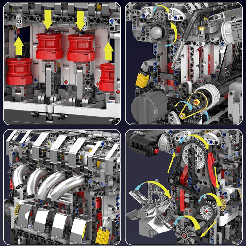 L4-Benzinmotor 1786 Teile