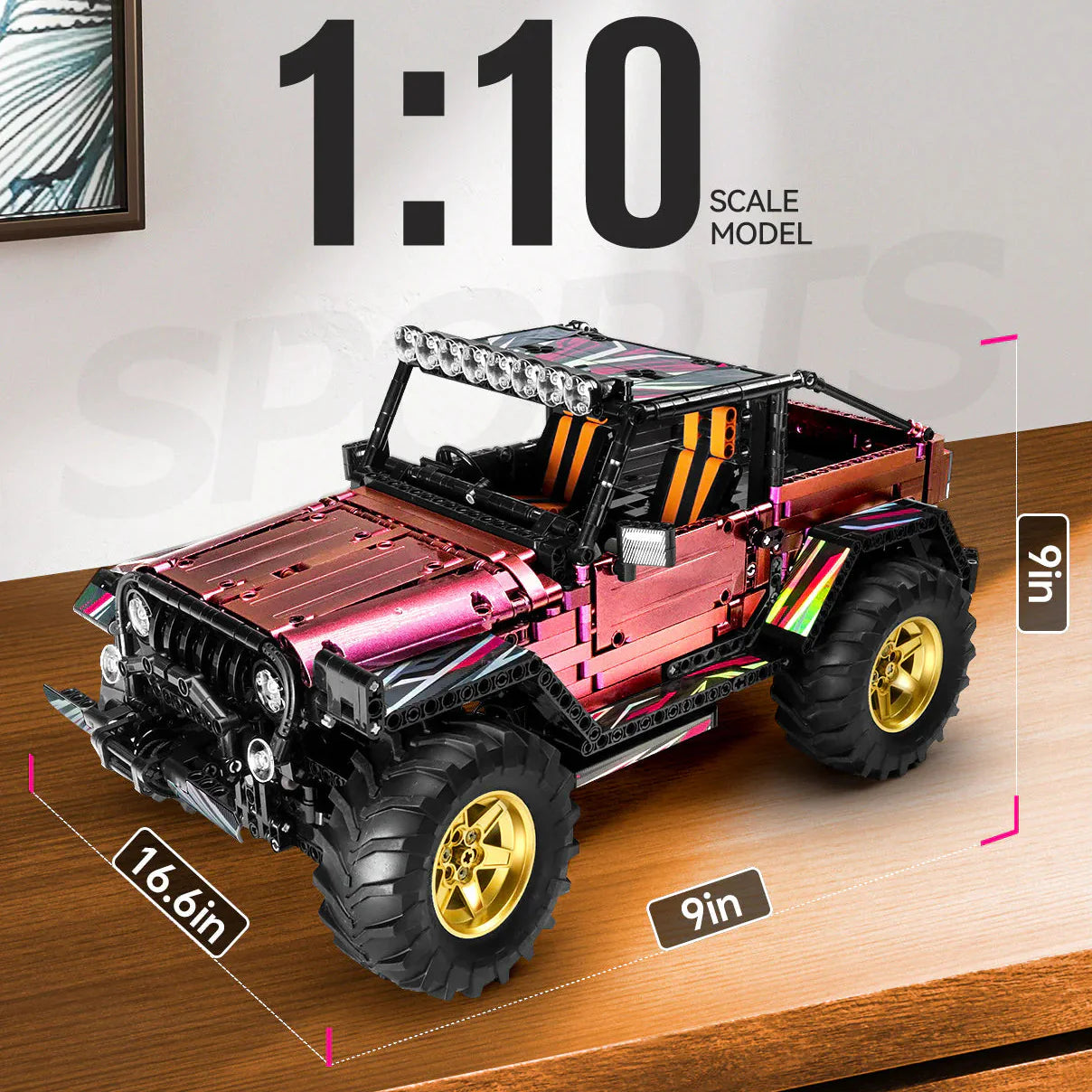 4x4 Wrangler Pickup 2088 Teile