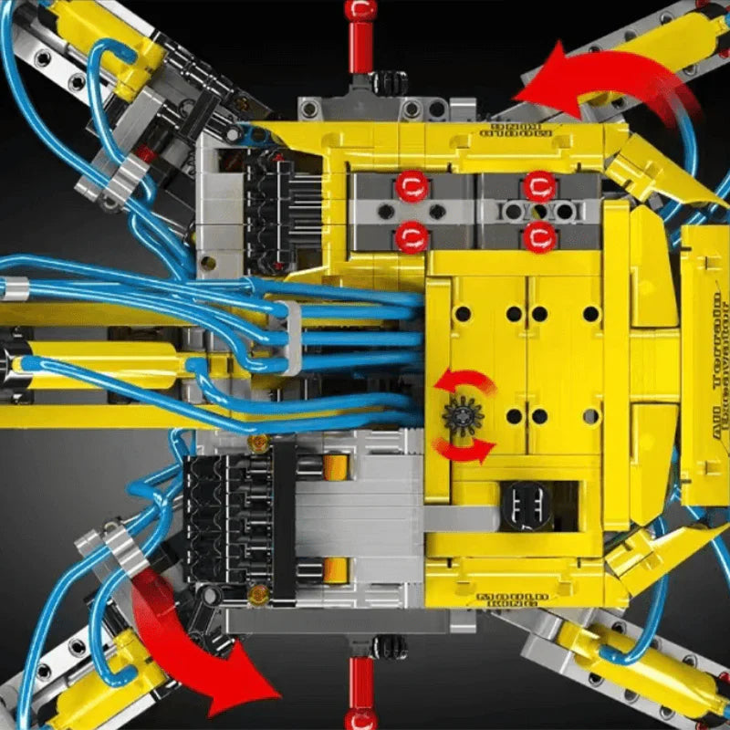 All Terrain Excavator 1392PCS