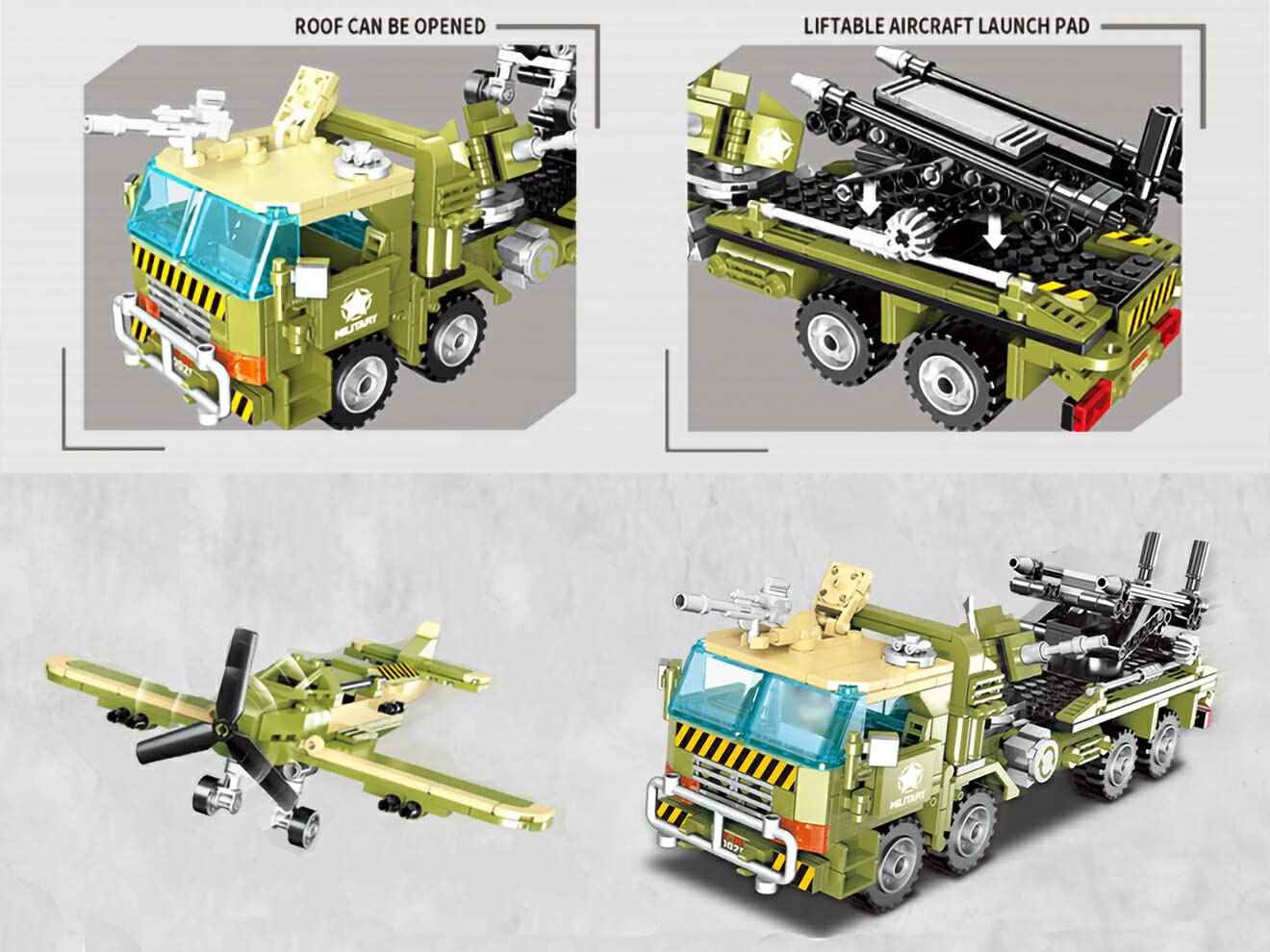 Military Drone Launch 581PCS