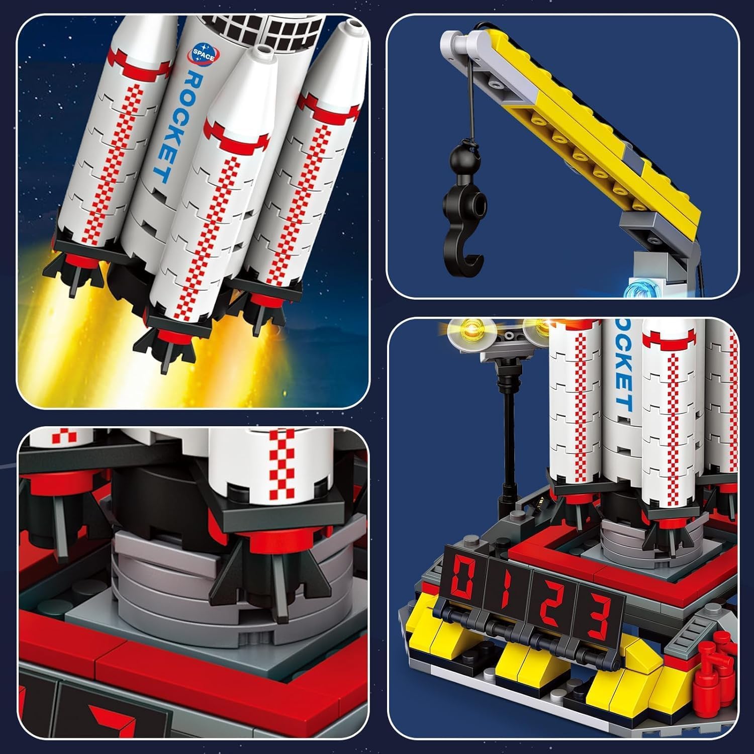 GMS Shenzhou13 Rakete 1068 Teile