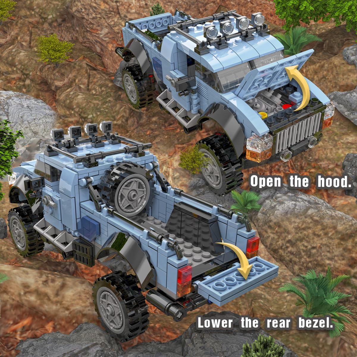 Minibricks Assemble 4x4 Off-road 493PCS