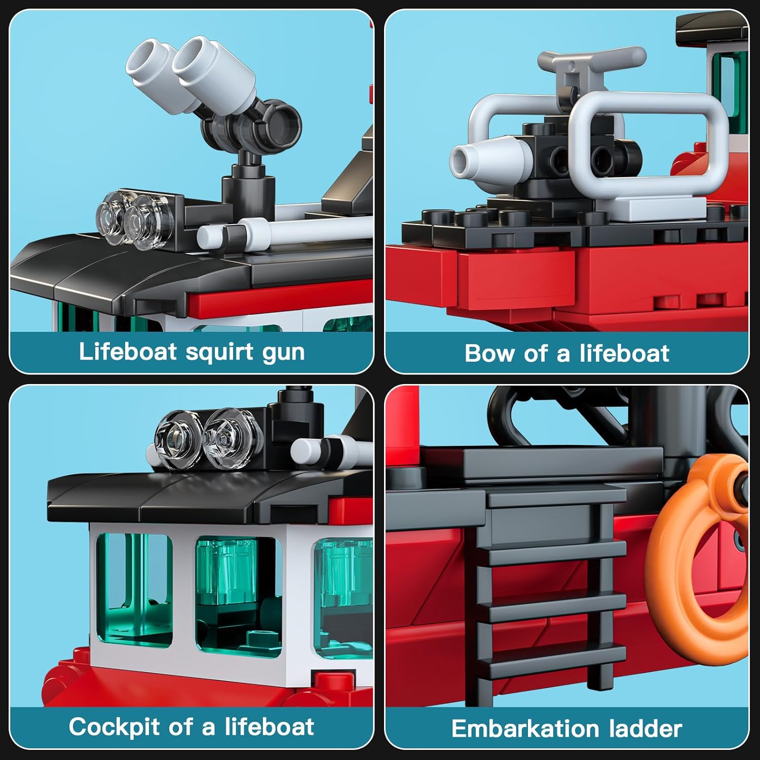 The Fire Boat 315PCS