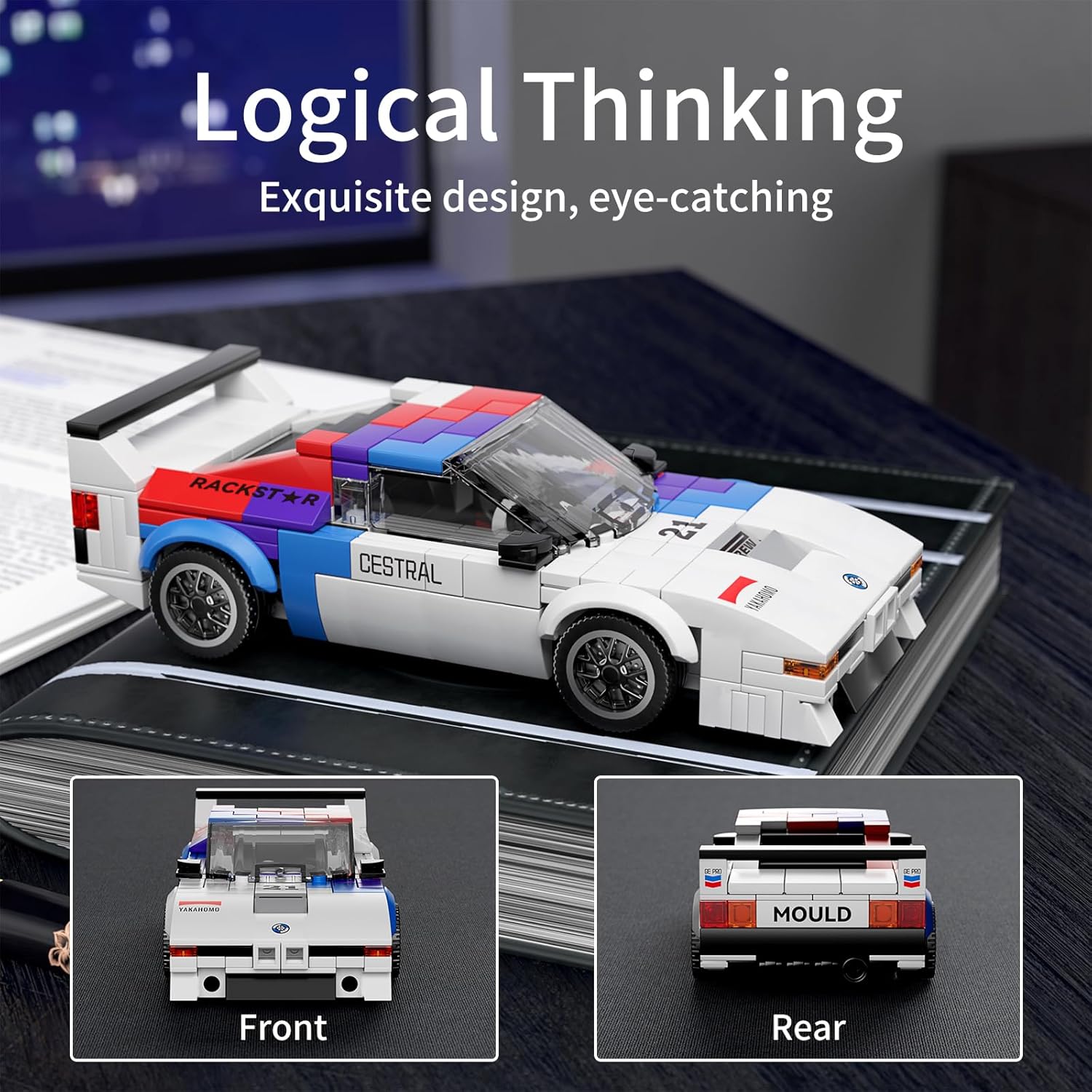Minibricks M1 Rennwagen 363 Teile