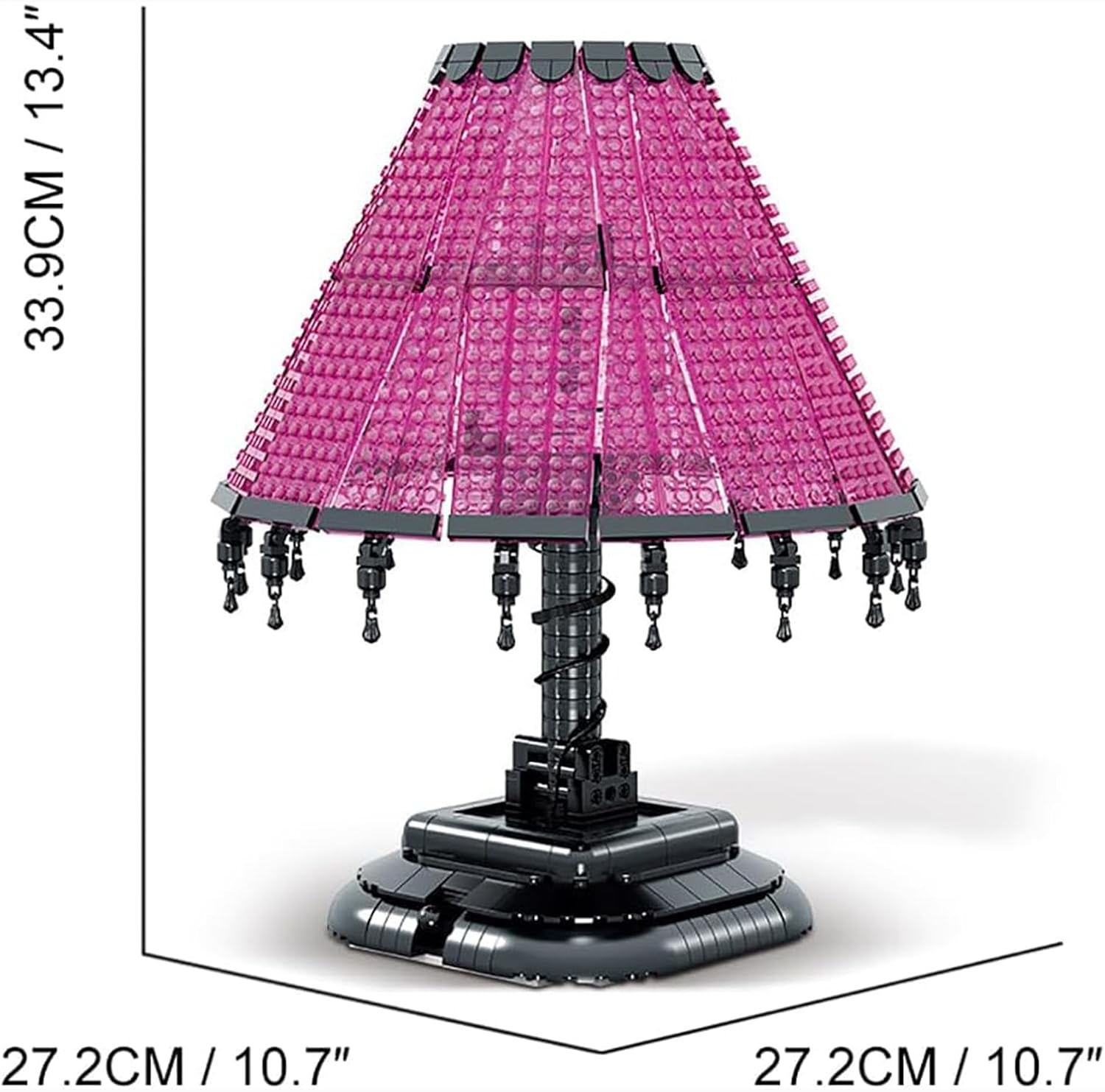 Retro-Trapez-Tischlampe 900 STK.