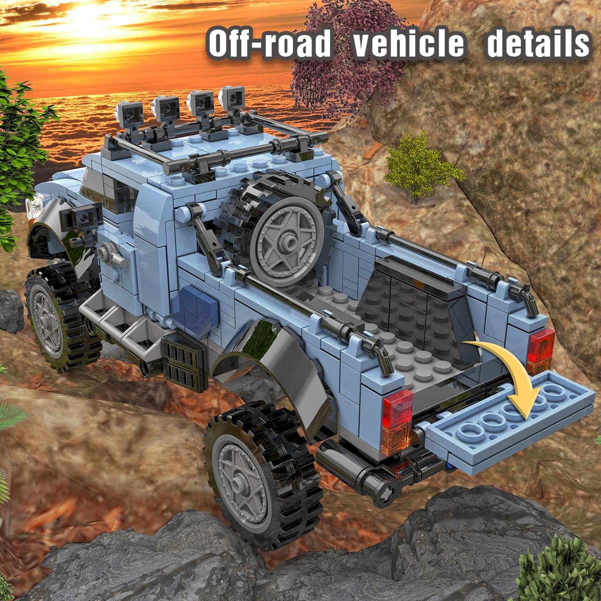 Minibricks Assemble 4x4 Off-road 493PCS