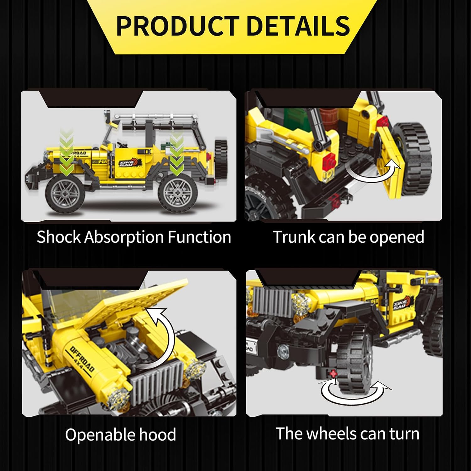 Minibricks Offroad Adventure Truck 546PCS