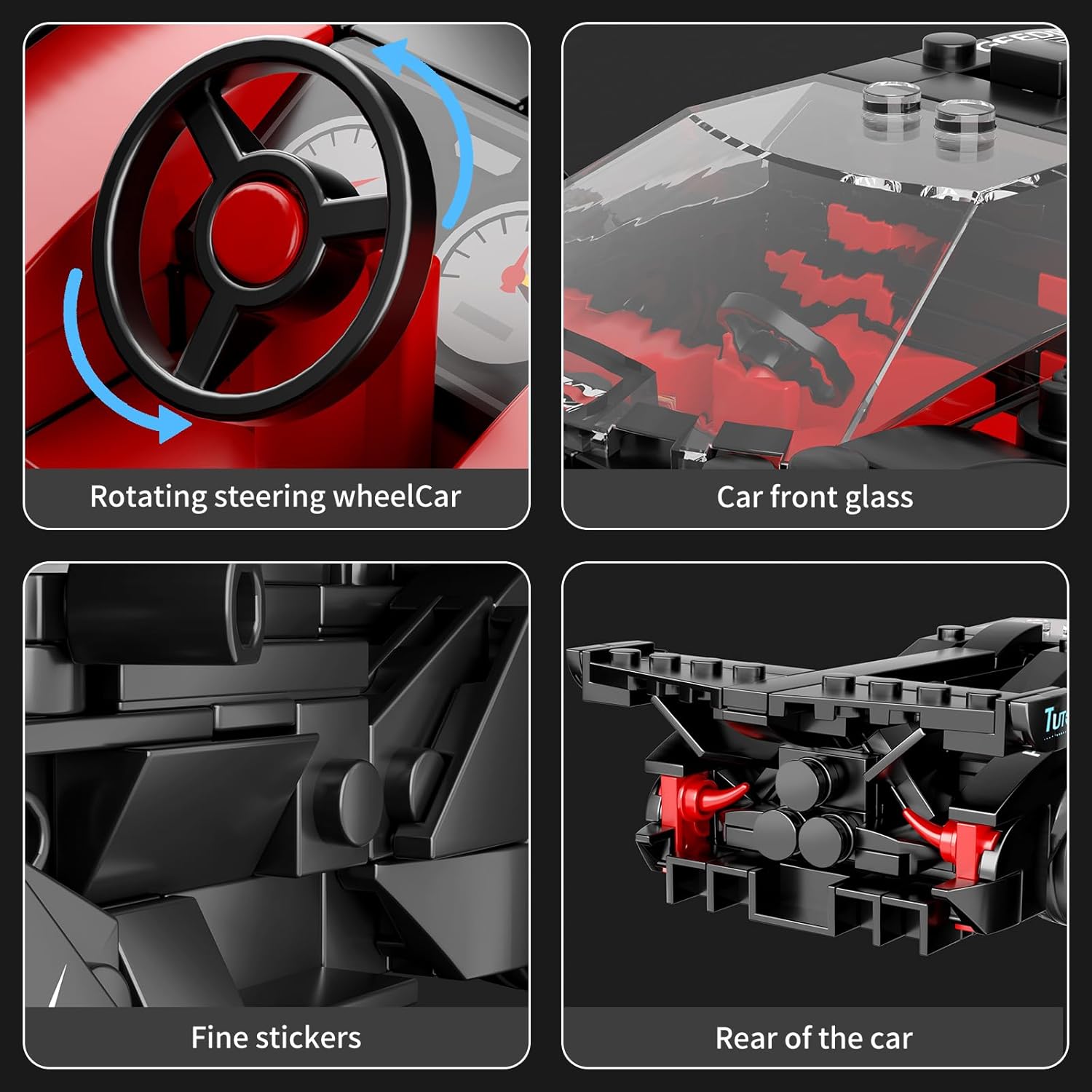 Minibricks Bull Hypercar 325PCS