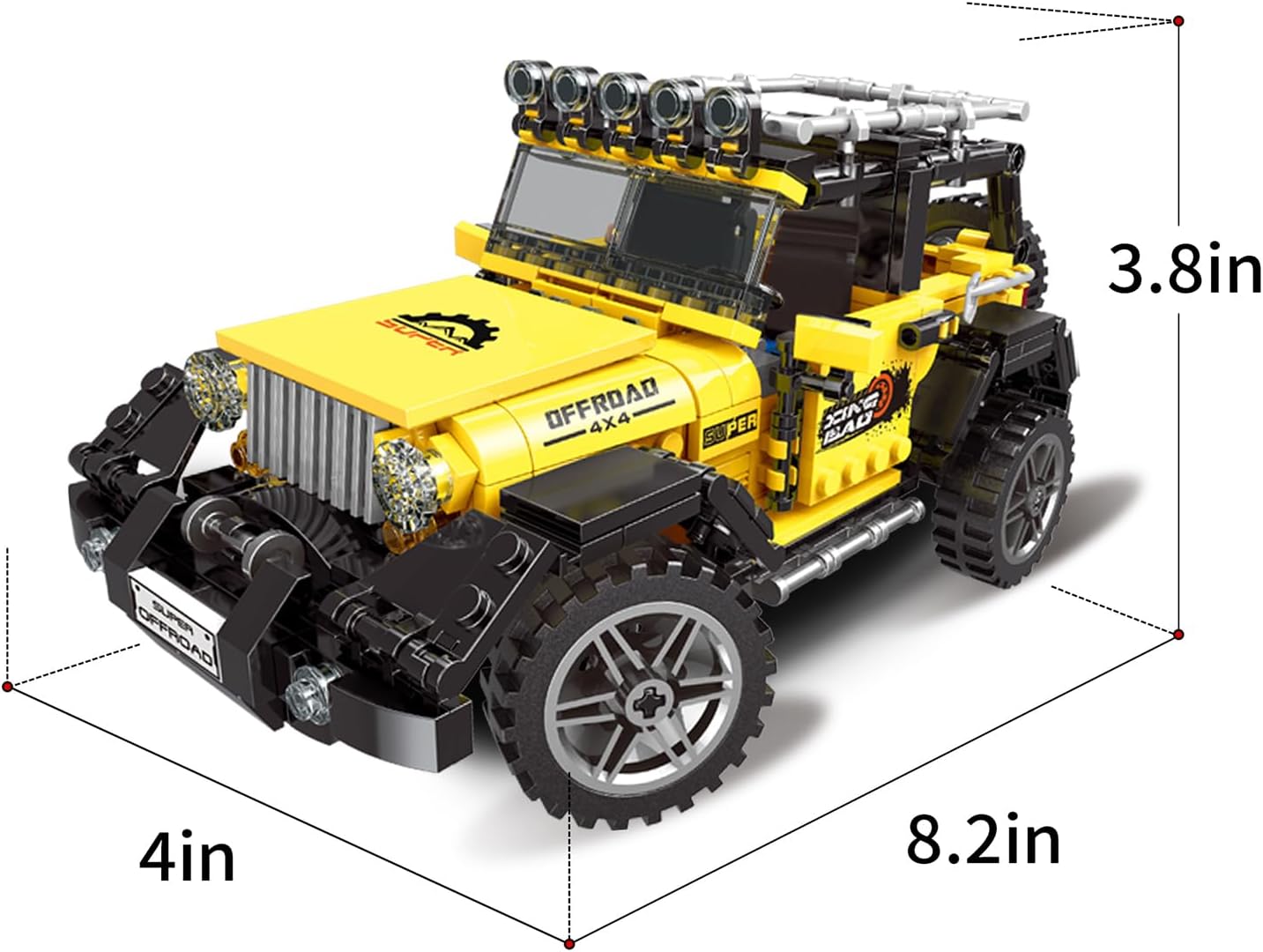 Minibricks Offroad Adventure Truck 546PCS