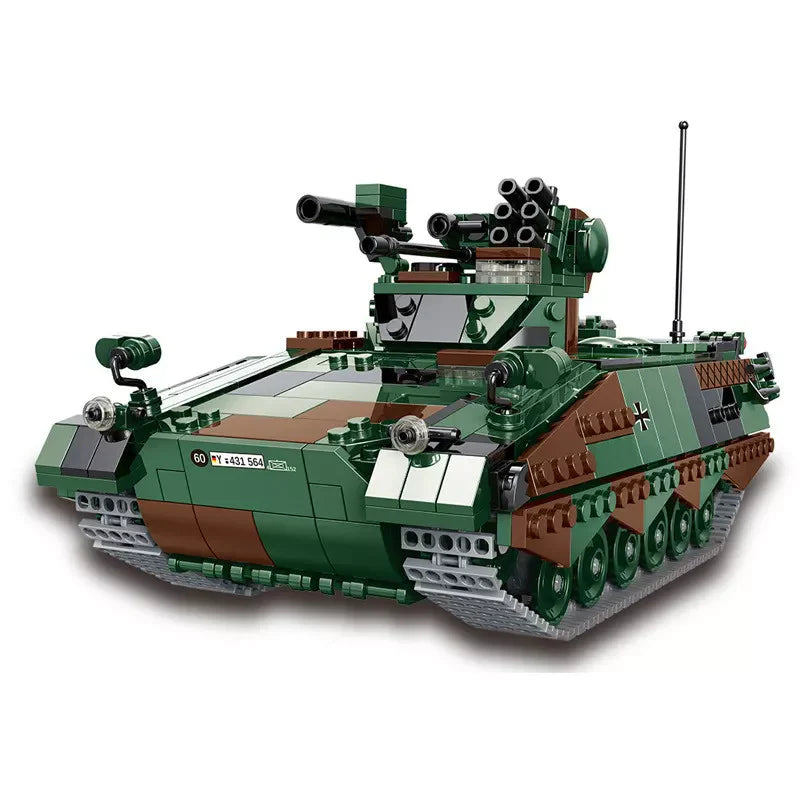 Battle Field Army tank 1050PCS