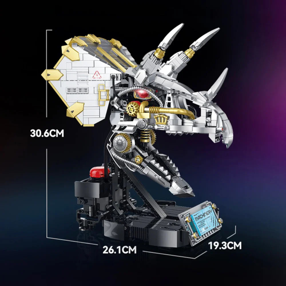Cyber Triceratops 928PCS