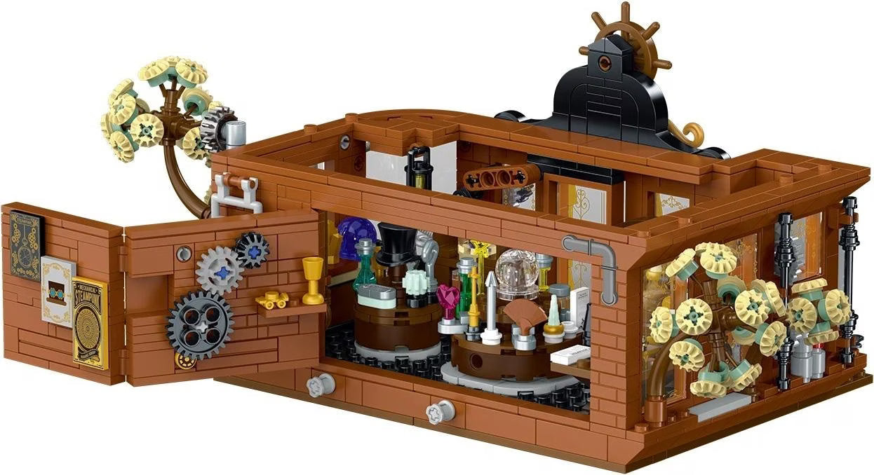 Steampunk-Zauberladen 1842 Teile