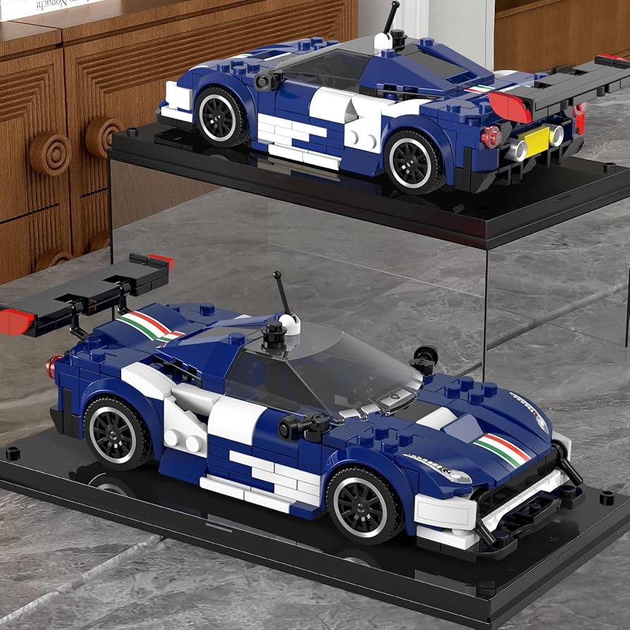 Mini-Bausteine Italienischer 488 GT3 Rennwagen 412 Teile