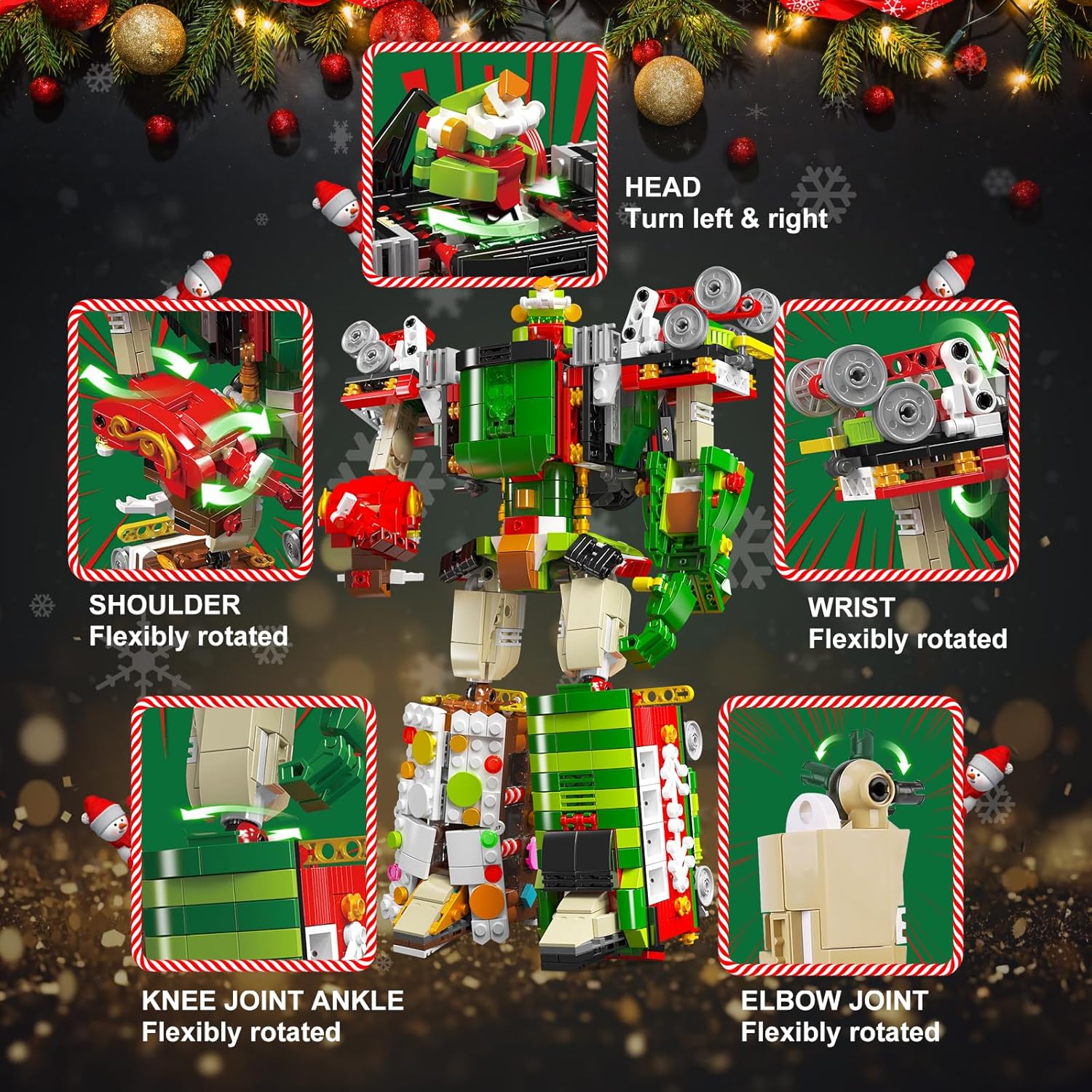 Christmas Train Robot 1522PCS