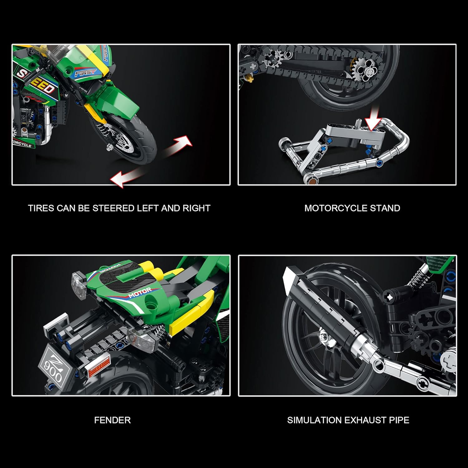 Speed Moto 776PCS