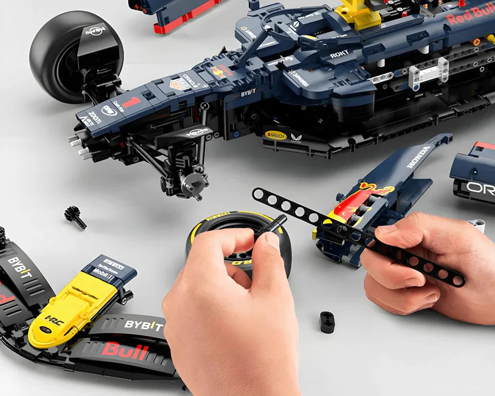 2023 RB19 Formel 1 Rennikone 2463TEILE