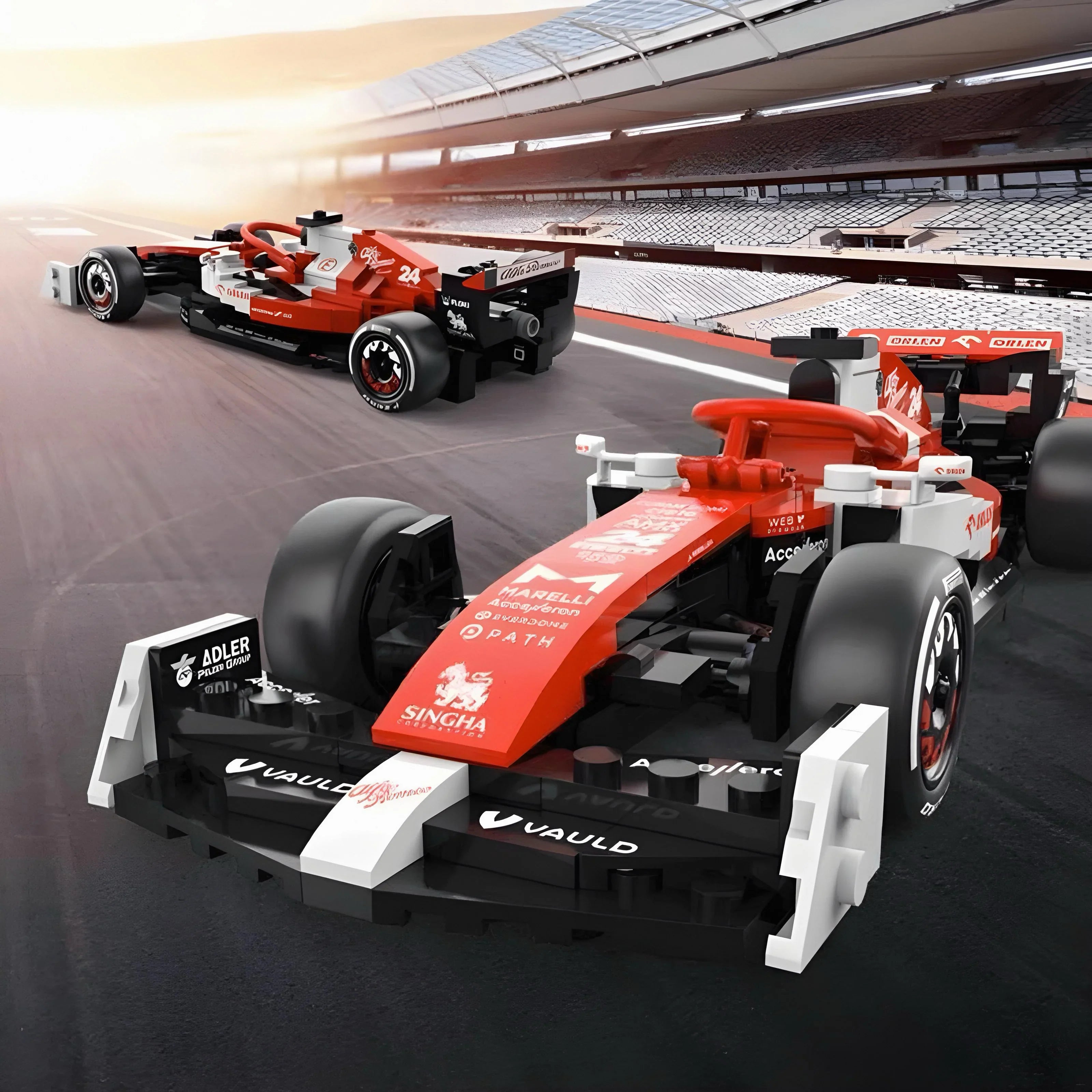 Mini Bricks C42 Alfa Romeo Formula 1 Car 272PCS