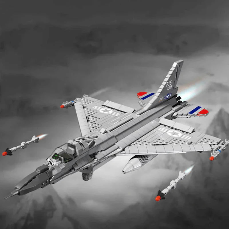F16  Fighter Plane 1427PCS