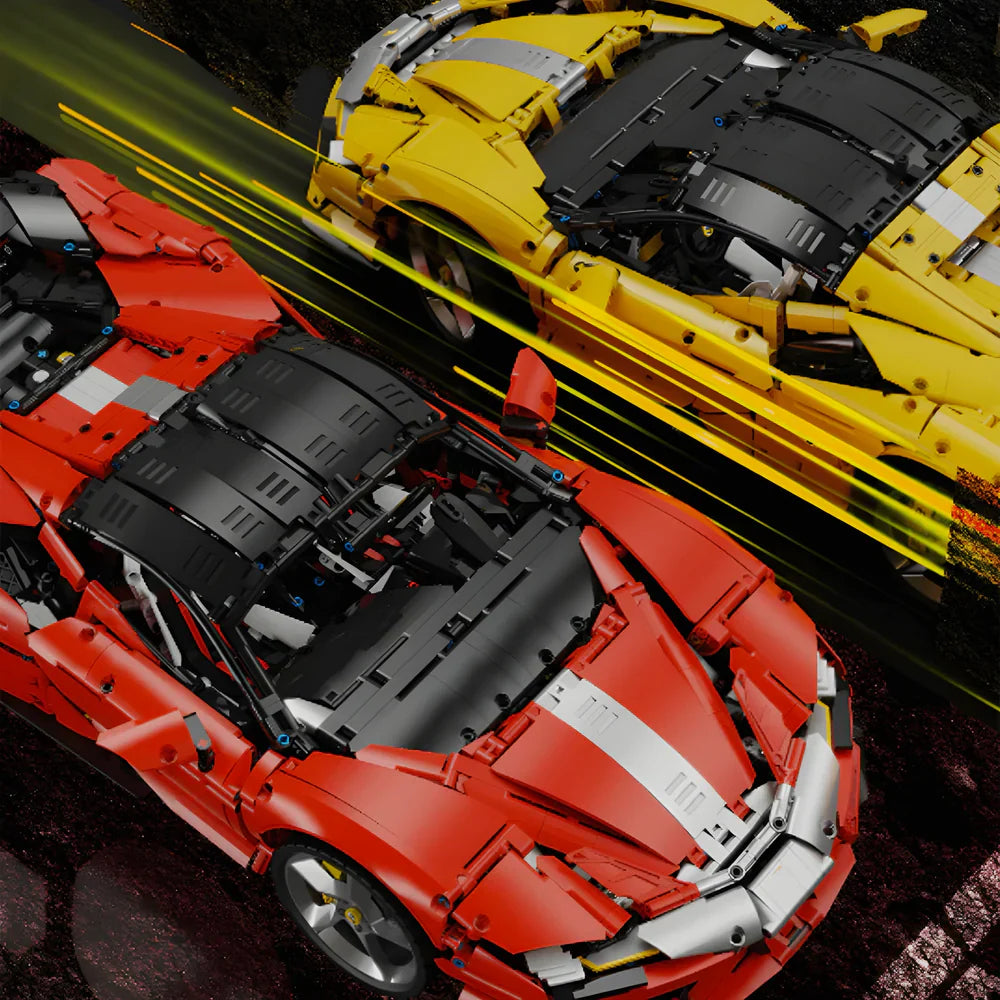 Supercar hybride italienne SF90 4099 pièces