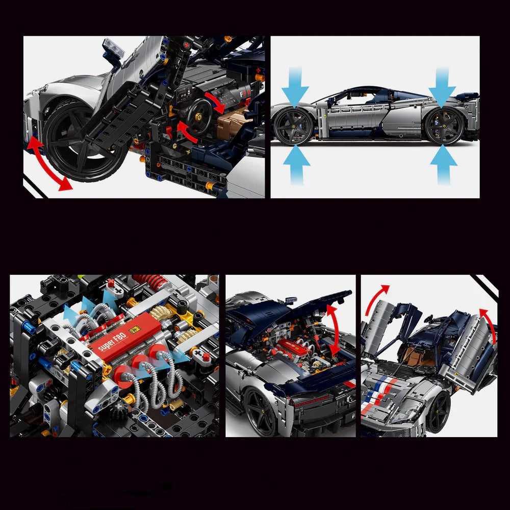 F80 Supercar Ultimate Edition 4794 Teile
