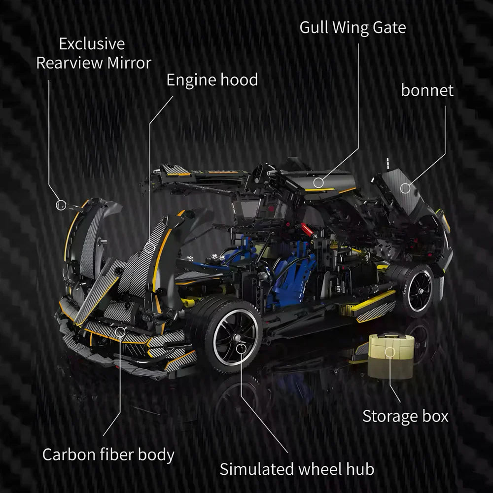 Huayra Hyper Car 4802PCS