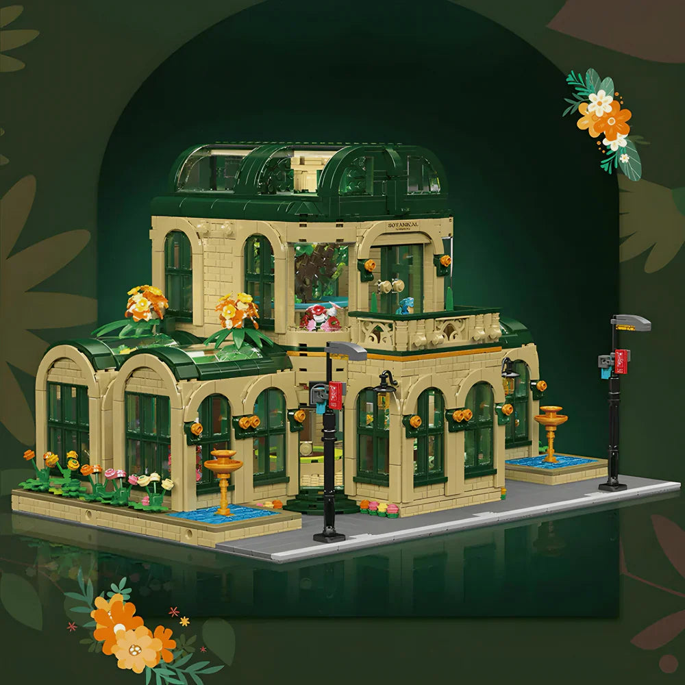 Dom Botanischer Garten Großer Glasdom 3382TEILE