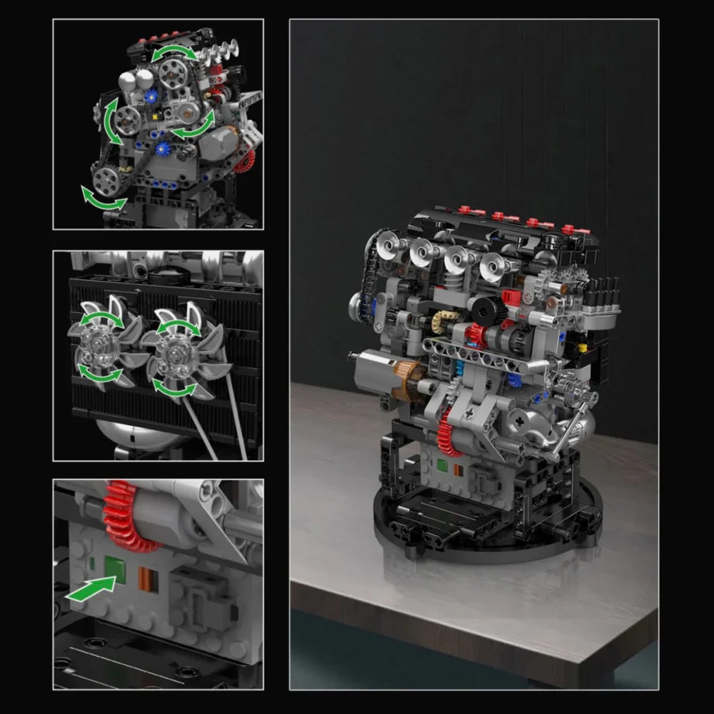 JDM-Motor mit variabler Ventilsteuerung 772 Teile