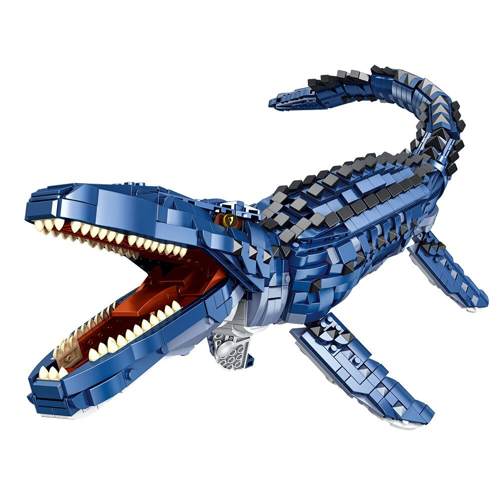 Deep Sea Mosasaur 1858PCS