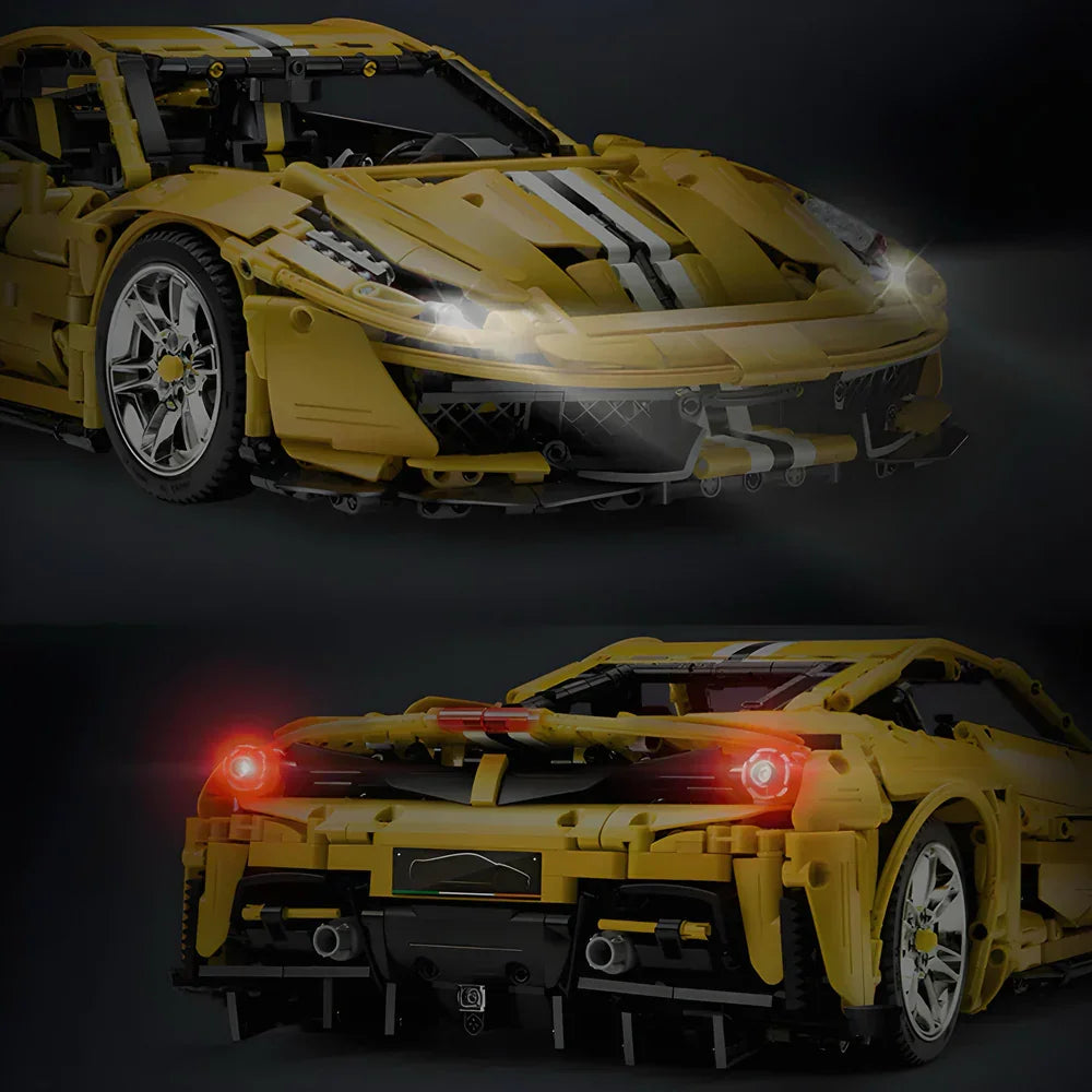 Italienischer Performance-Supersportwagen 3187 Teile