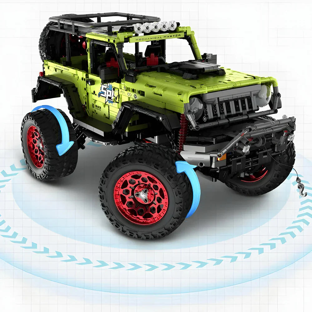 Geländewagen 4x4 2544 Teile