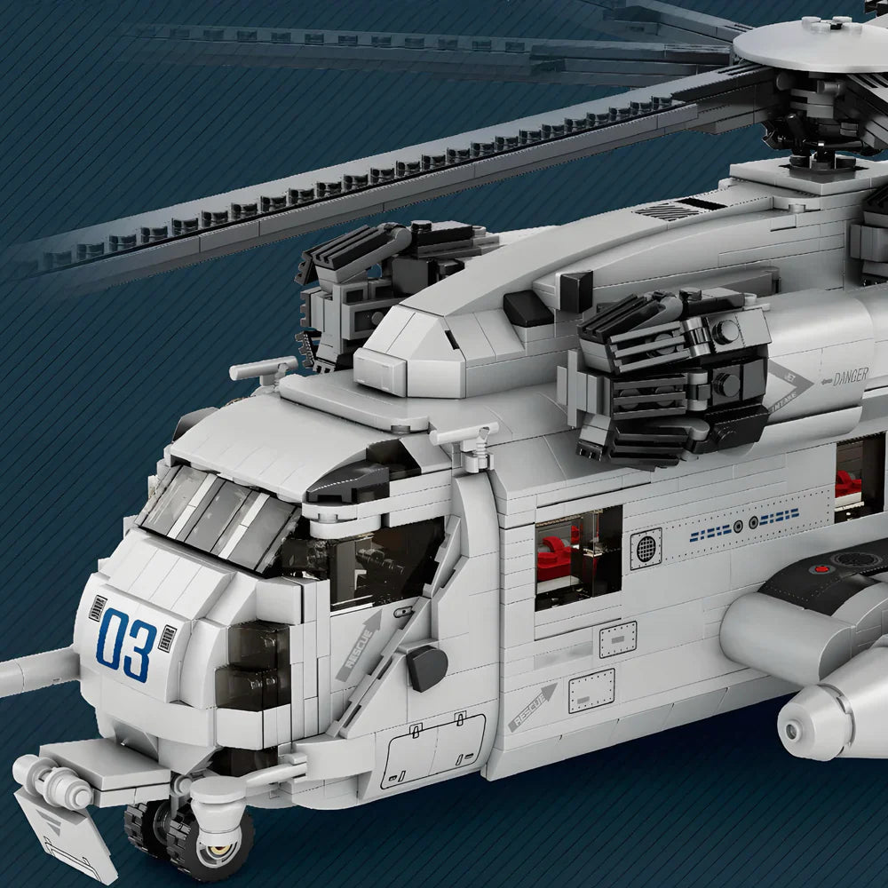 CH-53 Transport Helicopter Elite Edition 2191PCS