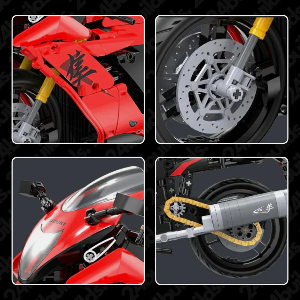 Suzuki Hayabusa Superbike 1044 Teile
