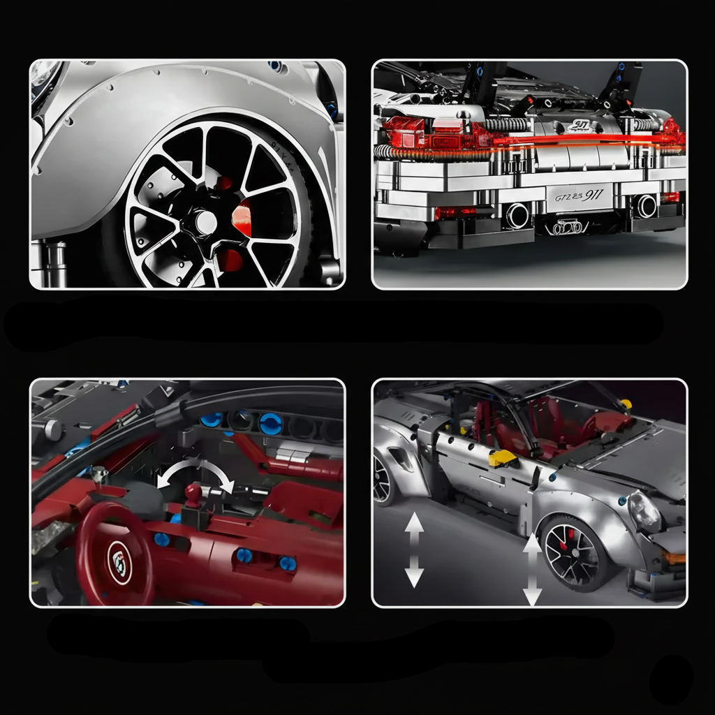 Widebody German Supercar 3388PCS
