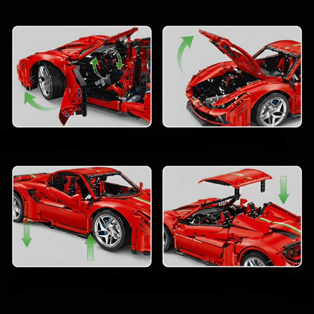 Ultimate Italian F8 Convertible 3780PCS