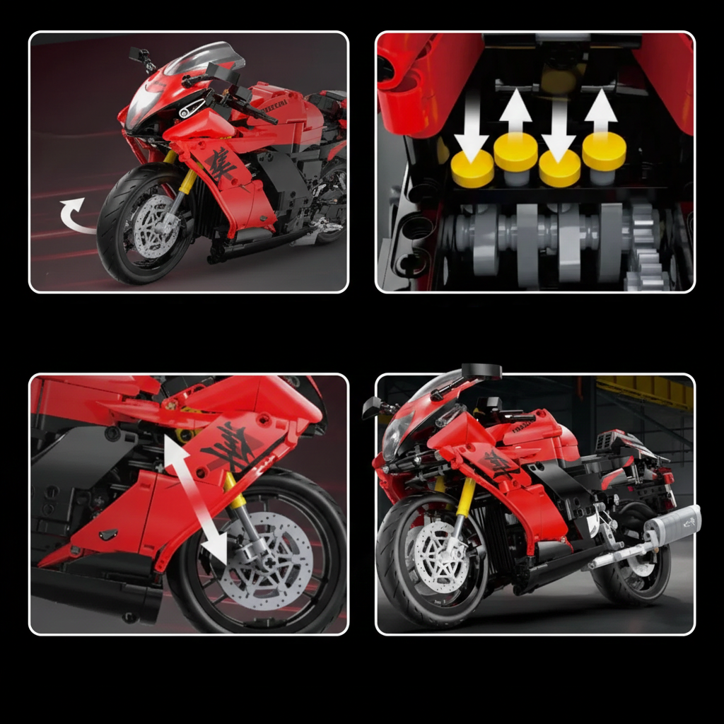 Suzuki Hayabusa Superbike 1044 Teile