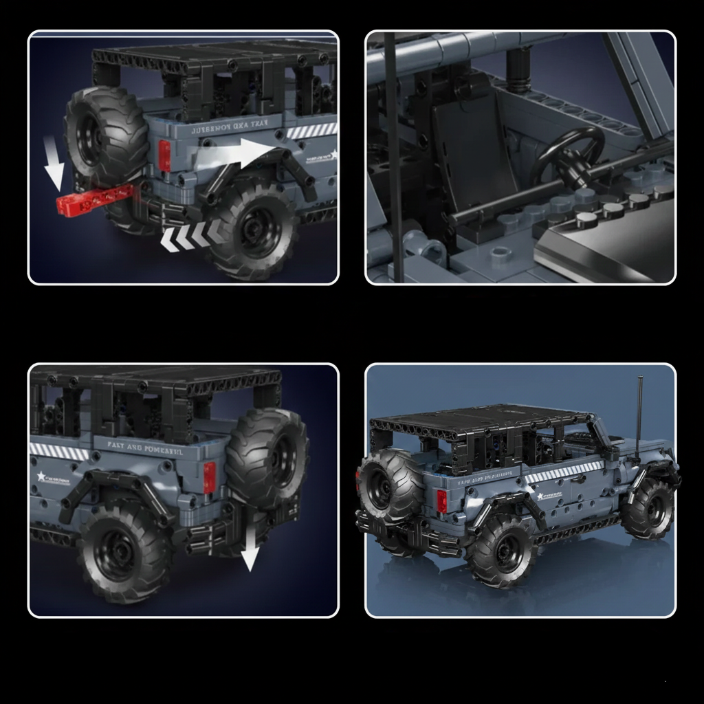 American 4x4 Off-Roader 828PCS