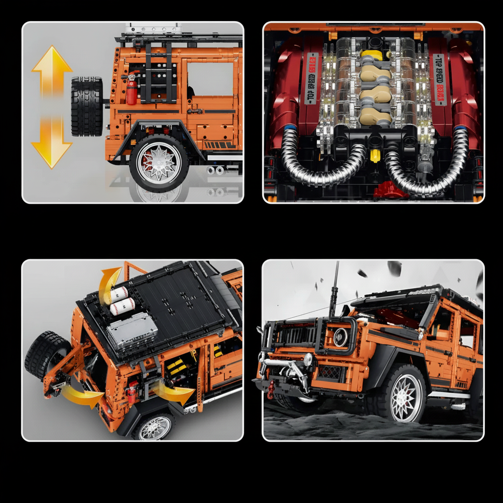 Off-Road G 4x4 Luxus-SUV 3914 Teile