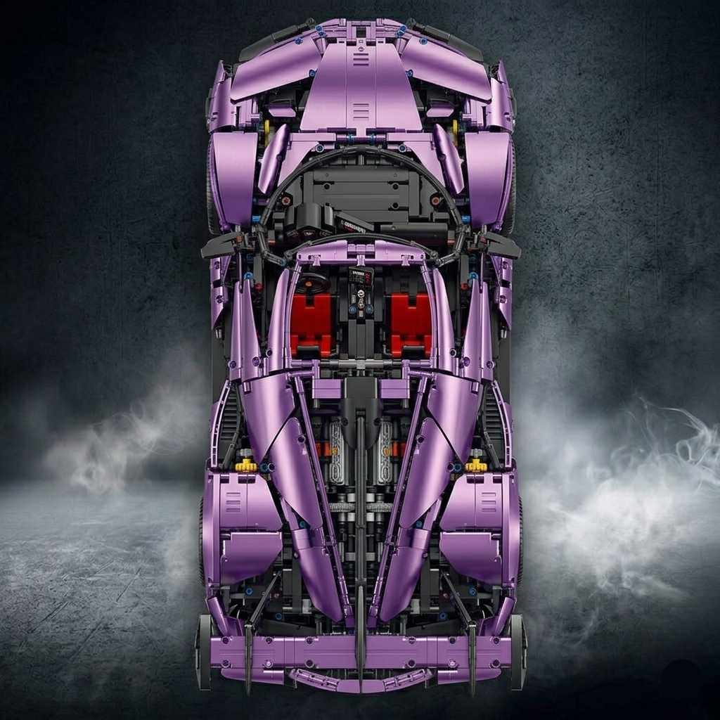 Satin-Finish Hypercar Intensive Emotion 3667 Teile