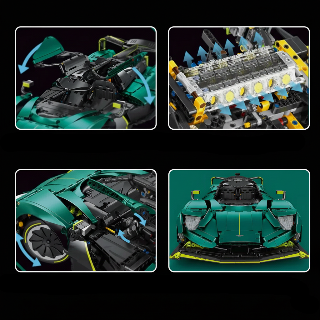 V12 Hybrid Hypercar Valkyrie 3866PCS