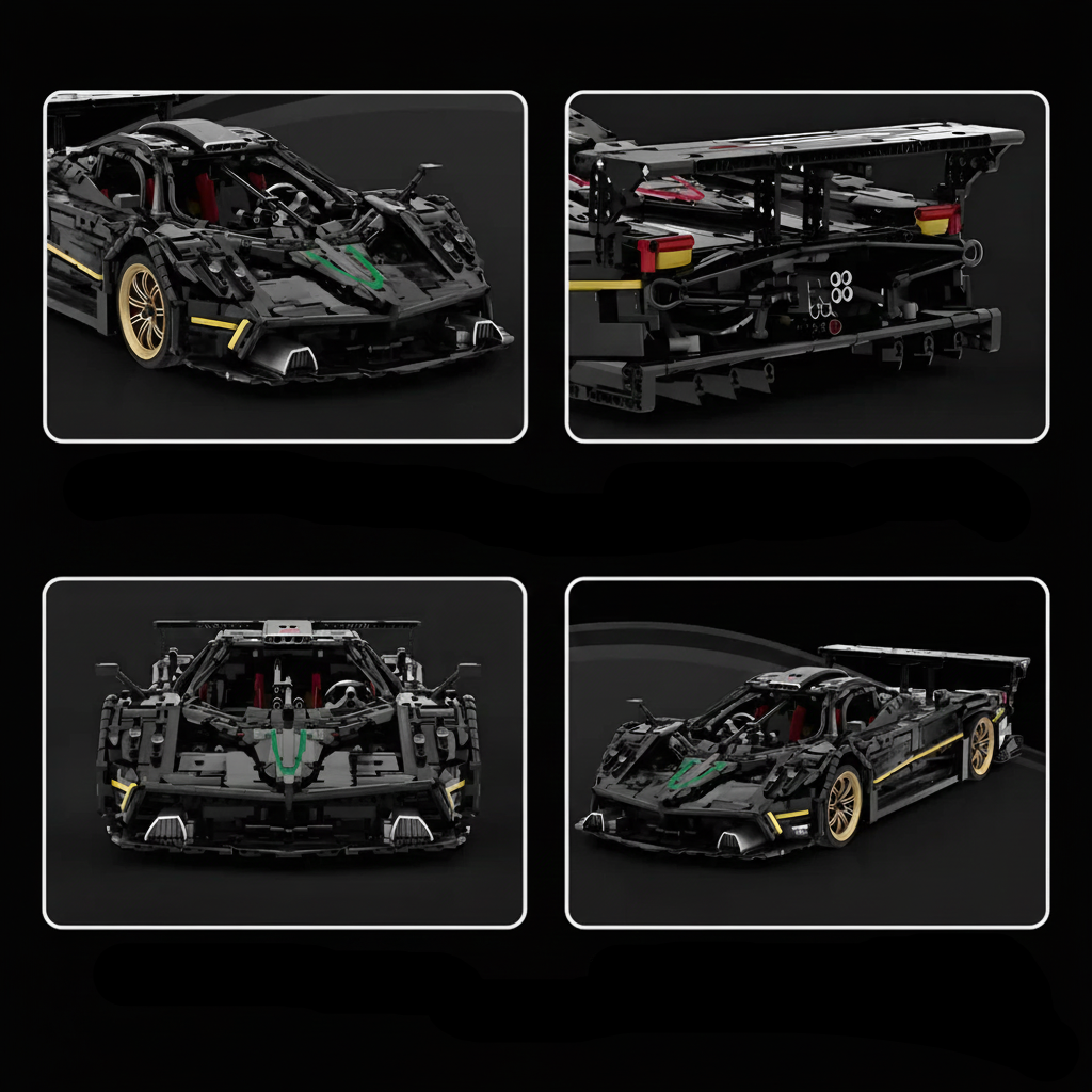 Carbon Zonda Hypercar Ultimate Edition 4499 Teile