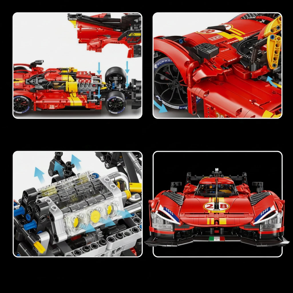 Champion de Course d'Endurance Édition 2024 3349 PIÈCES