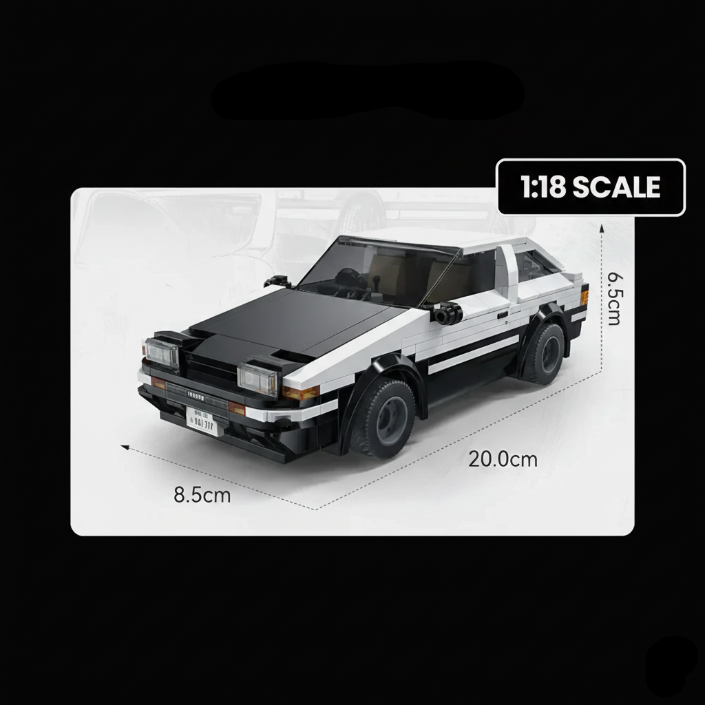 Mini Bricks AE86 Drifter 326PCS