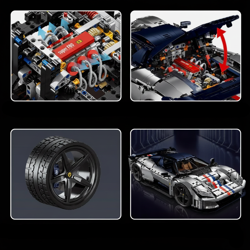 F80 Supercar Ultimate Edition 4794 Teile