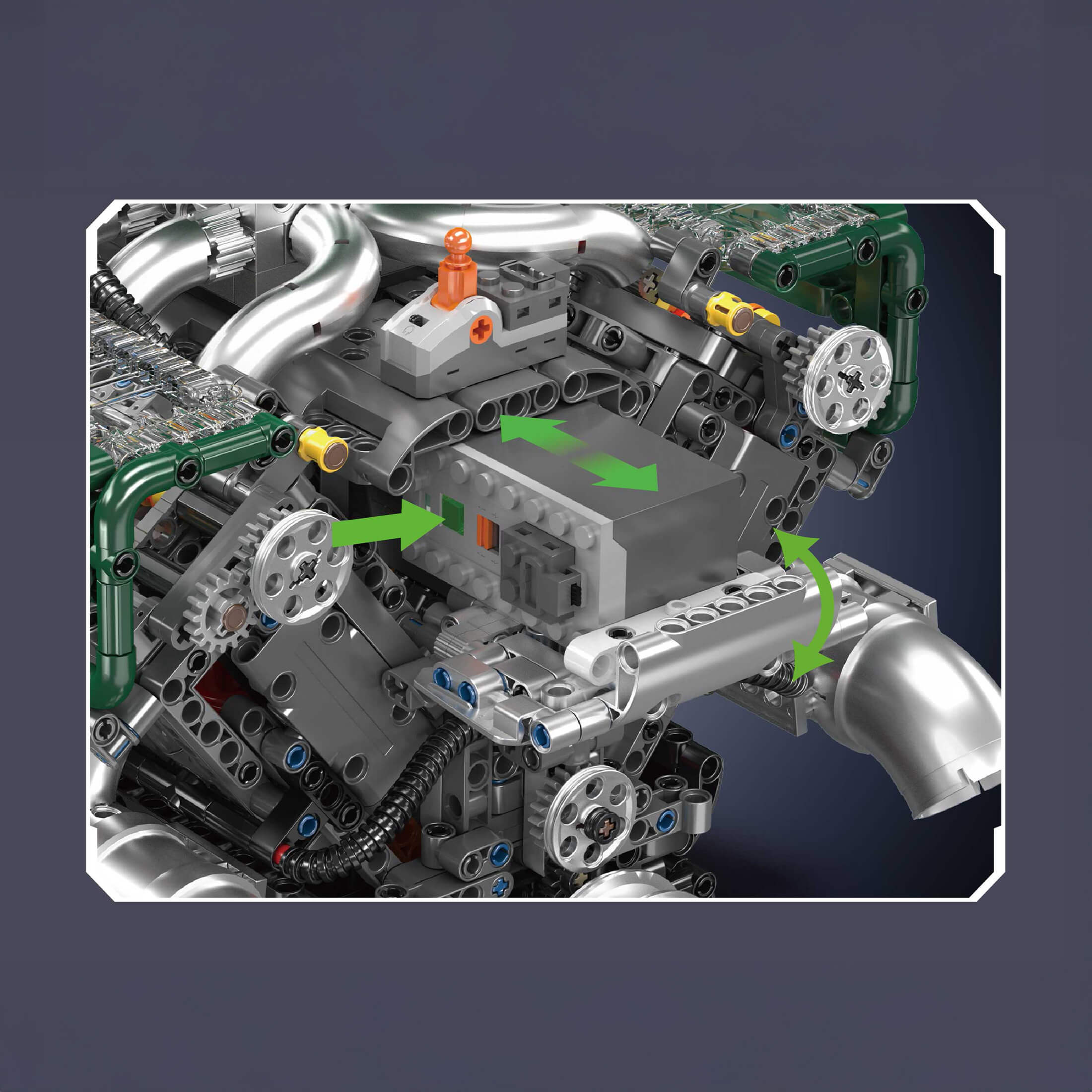 V8 Panzermotor 2250TEILE