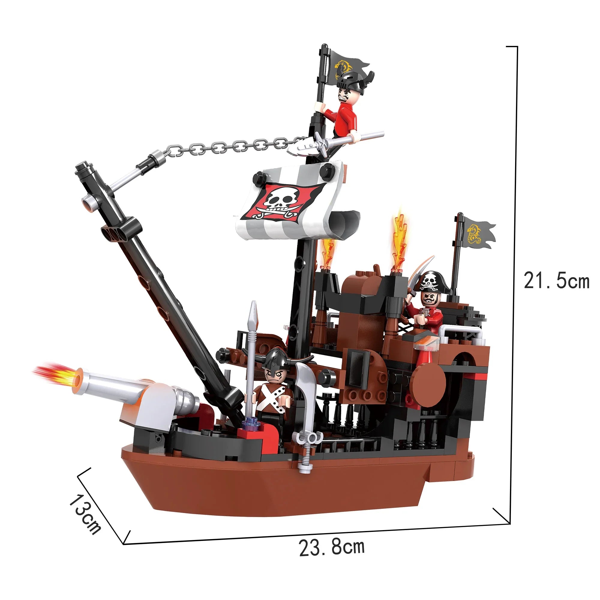 The Pirate Ship 167PCS