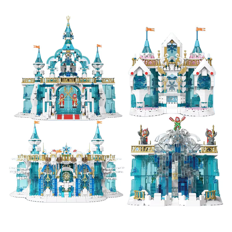 Christmas Snow Castle 1208PCS
