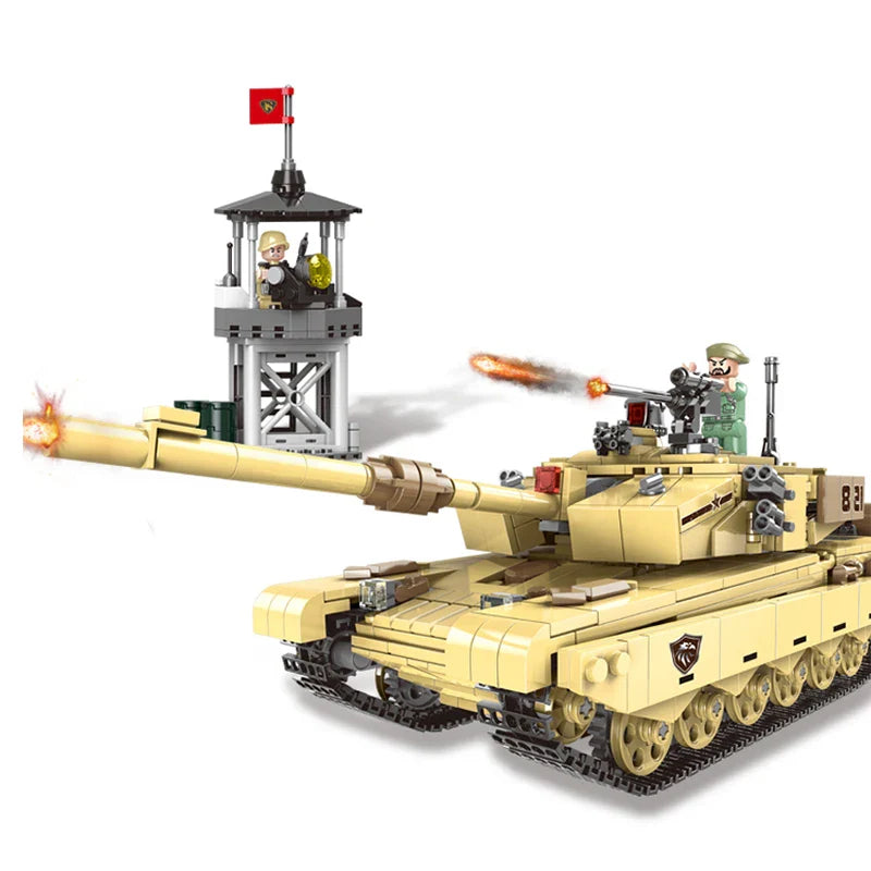 Farbmischung Militärpanzer 1221 Teile