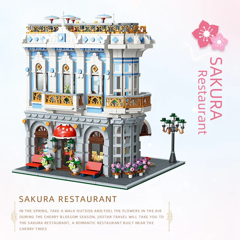 Das Restaurant Sakura 3725TEILE