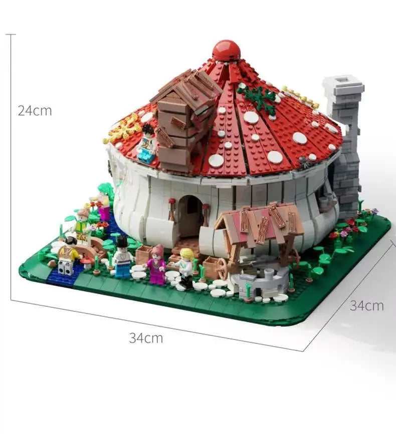 Mushroom House 2633PCS
